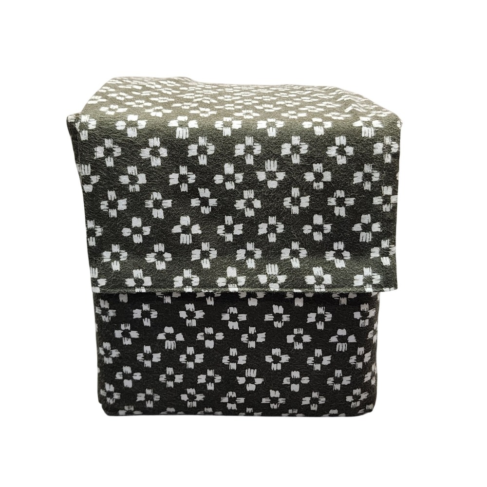 Threshold King Soft Flannel Sheet Set Green Geo 100% Cotton 4 Piece